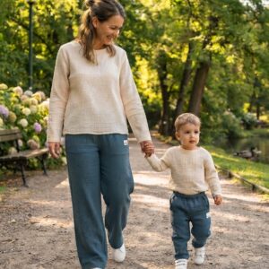 Dámska mušelínová košeľa Family Look