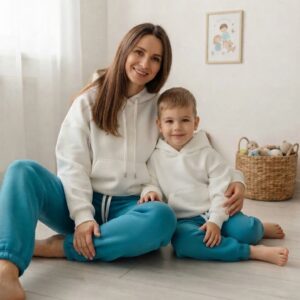 Set Puff teplákov mama & syn