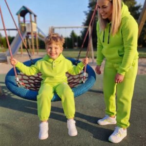 Family Look Set: Dámska a chlapčenská mikina Puff Comfort