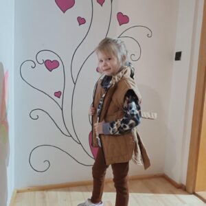 Family Look Dievčenská prešívaná vesta „Sunny & Dark“